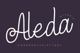 Aleda: A Simple Handwritten Font That Elevates Brand Campaigns