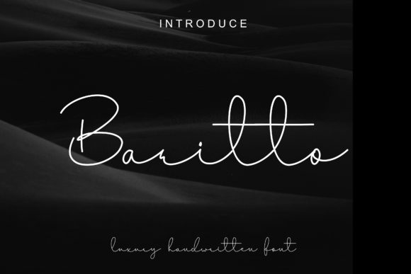 Baritto: A Light and Fun Handwritten Sans Serif Font for Modern Web Design