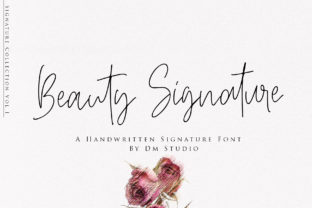Beauty Signature: A Handwritten Script Font for Elegant Editorial Design
