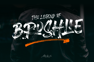 Brushlie: A Bold Brush Font for Standout Editorial Design