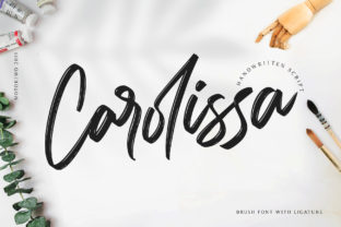 Carolissa: A Playful Handwritten Brush Font for Modern Marketing Designs