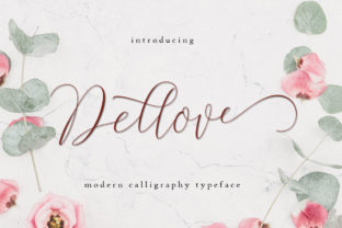 Dellove: A Bold Handwritten Font for Modern Web Design
