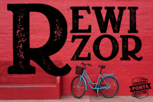 Discover Rewizor: A Bold Serif Font with Vintage Charm
