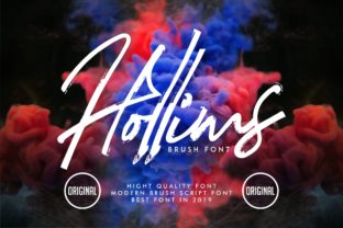 Hollims: A Handwritten Script Font That Elevates Web Design Projects