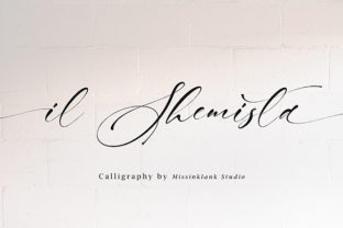 Il Shemista: A Luxurious Script Font for Bold Branding