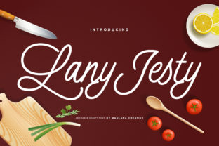 Lany Jesty Script: The Handcrafted Font for Editorial Design and Digital Publishing
