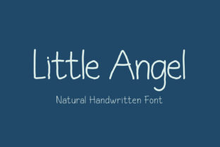 Little Angel: A Sweet Script Handwritten Font for Editorial Design