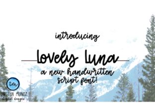 Lovely Luna: A Playful Script Font for Business Branding