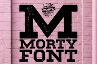 Morty: A Bold Slab Serif Font for Handmade Labels, Invitations, and Packaging