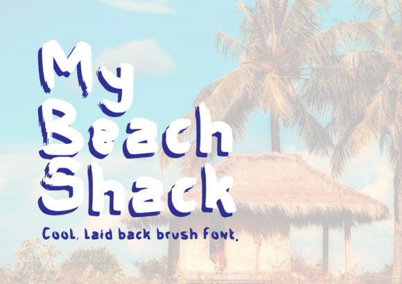 My Beach Shack: A Laid-Back Script Handwritten Font for Creative Projects