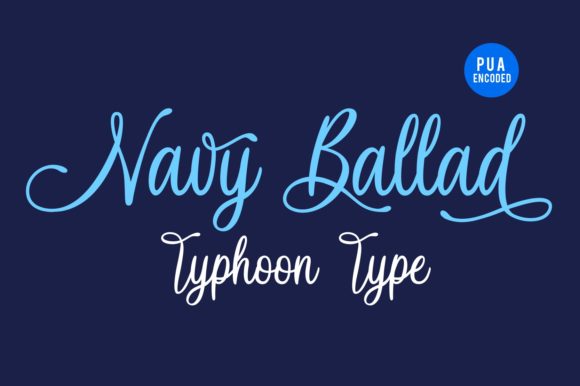 Navy Ballad: A Handwritten Font for Elegant Web Typography