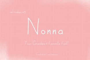 Nonna: The Cozy Handwritten Font for Modern Marketing Design