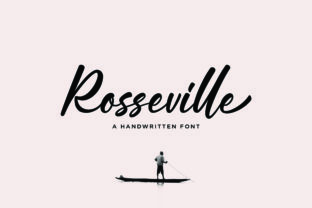 Rosseville: A Handwritten Script Font for Editorial Design and Digital Publishing