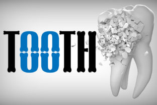 Tooth Font: A Skeleton-Inspired Typeface for Bold Branding