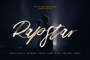 Using Rapstar for Branding: A Handwritten Font That Adds Bold Personality