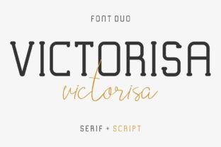Victorisa: A Smart Serif Font for Modern Editorial Design